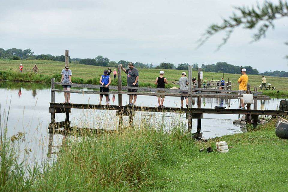 Kids fishing tourney